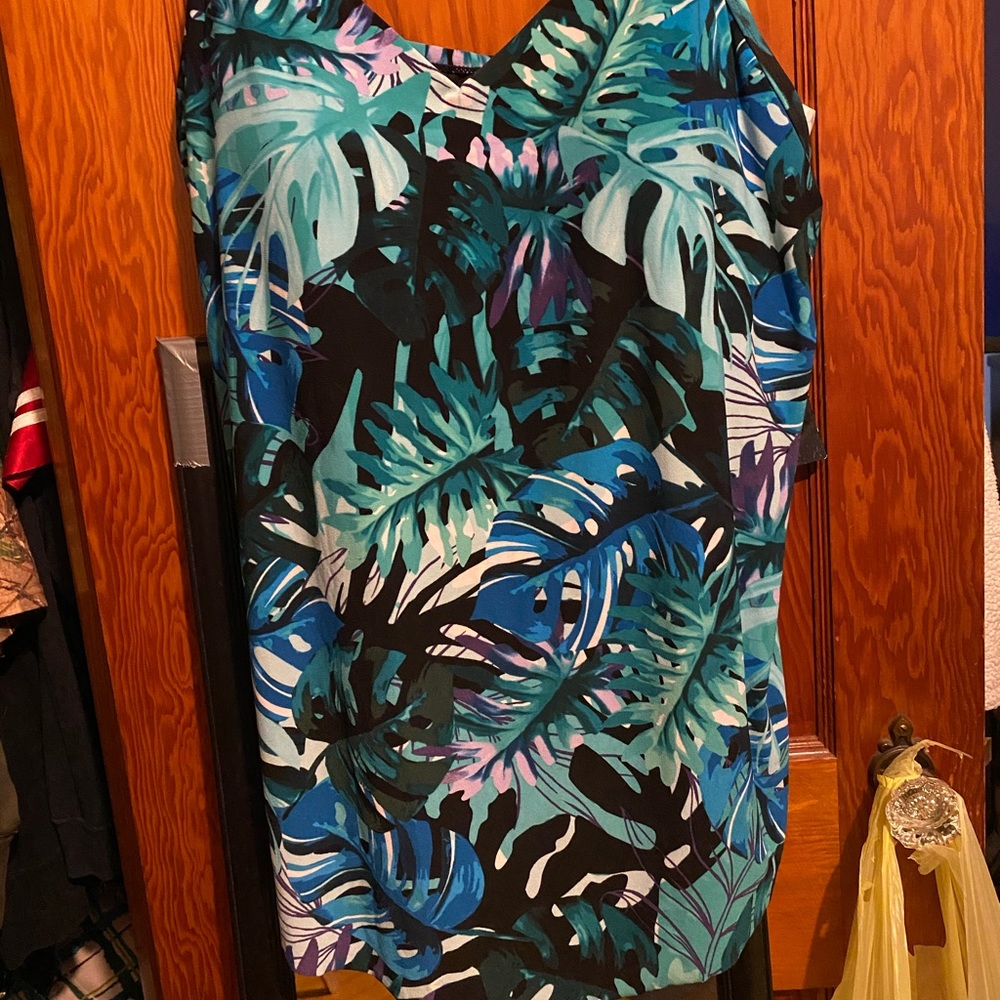 Plus size swim top